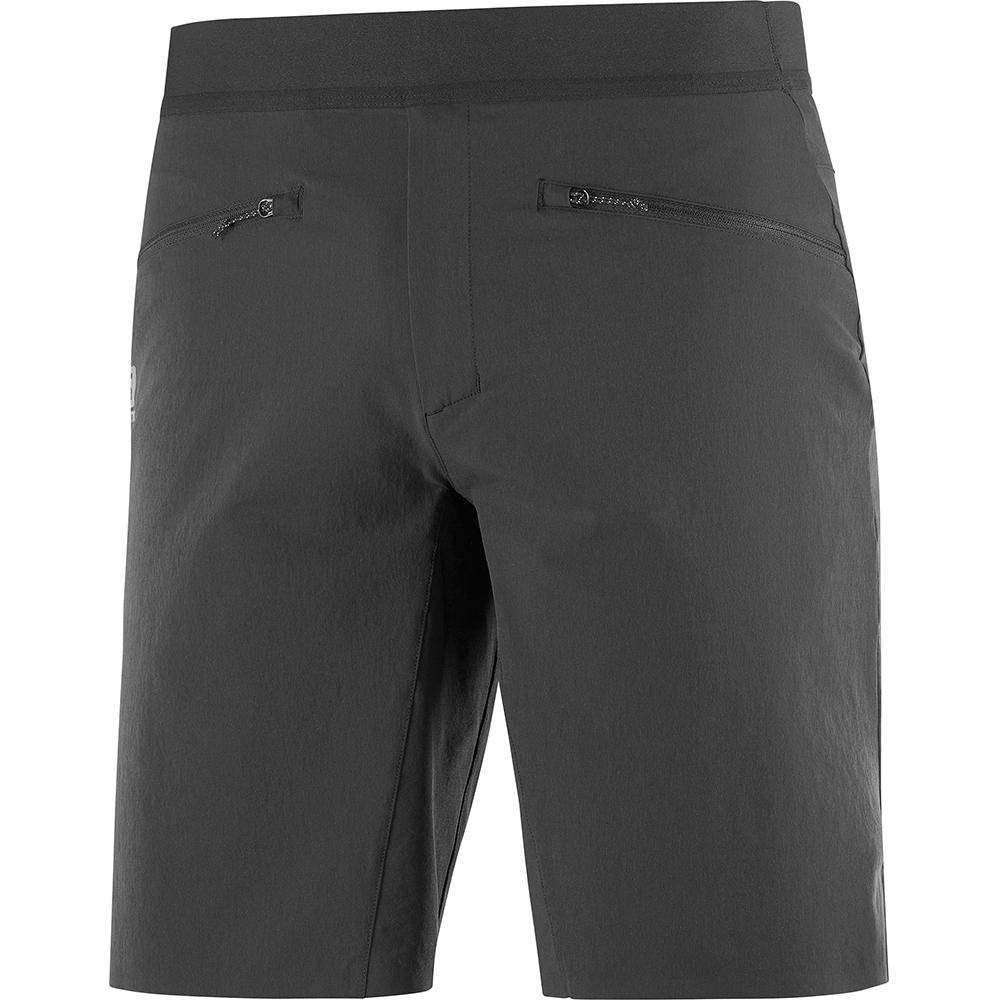 Shorts Salomon Homme Noir - Salomon WAYFARER PULL ON M - France (8214-BKDNW)